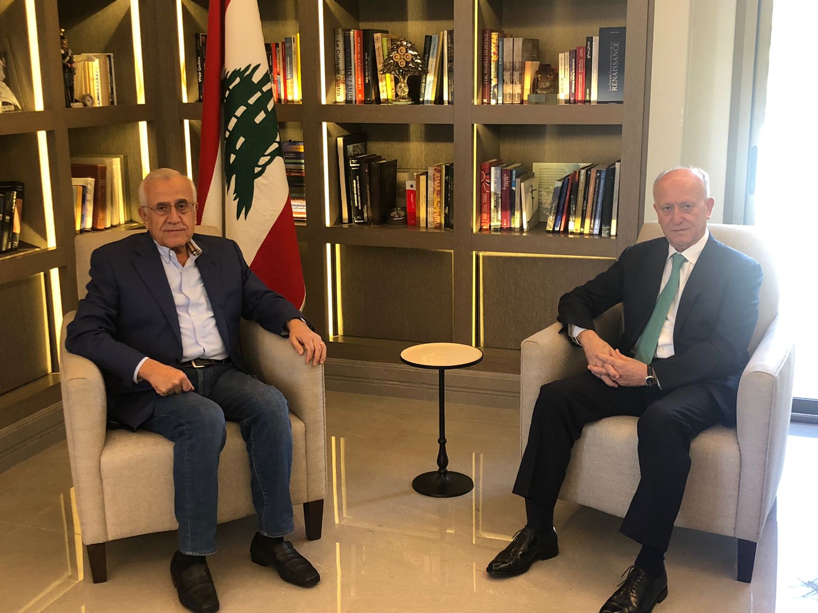 سليمان استقبل ريفي: علاقة لبنان بالدول العربية الصديقة بحاجة إلى ترميم
