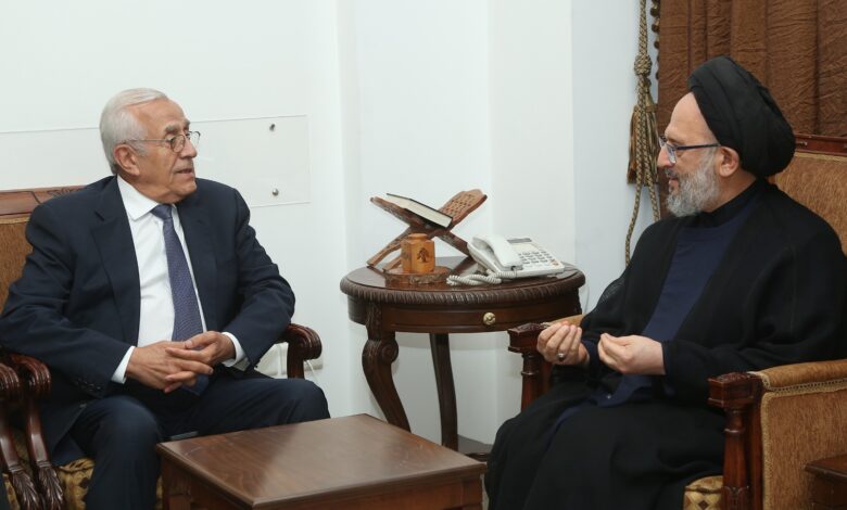 سليمان زار فضل الله معزياً: لخطاب هادئ وتطبيق الطائف