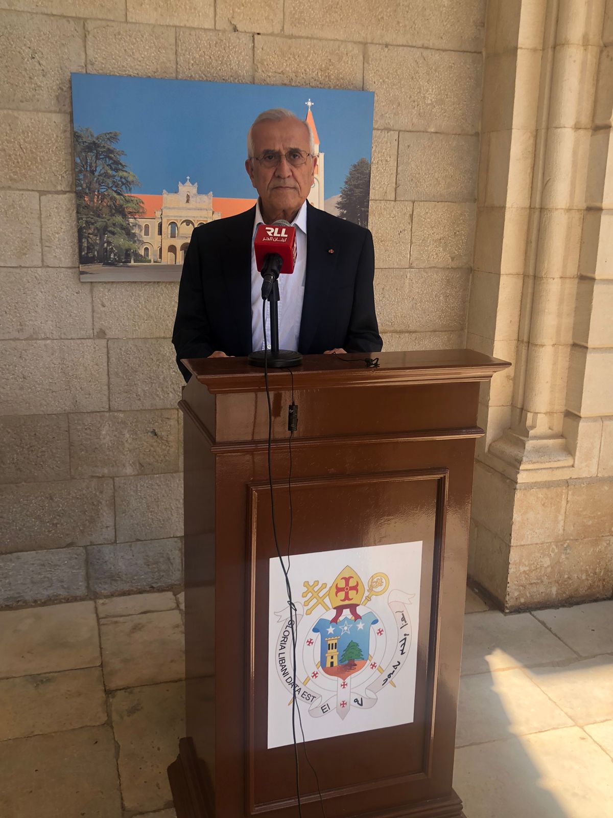 President Michel Sleiman visit to patriarch Arahi diman lebanon politicians