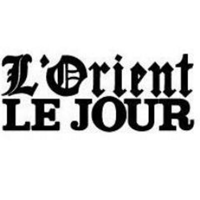  Notre proposition de Task Force humanitaire et civile en Une de L’Orient Le jour.