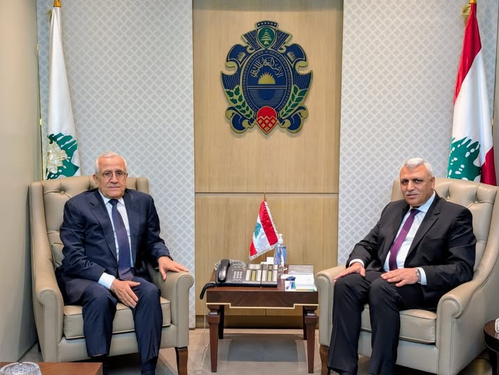 استقبل المدير العام للأمن العام اللواء حسن شقير رئيس الجمهورية اللبنانية السابق ميشال سليمان
