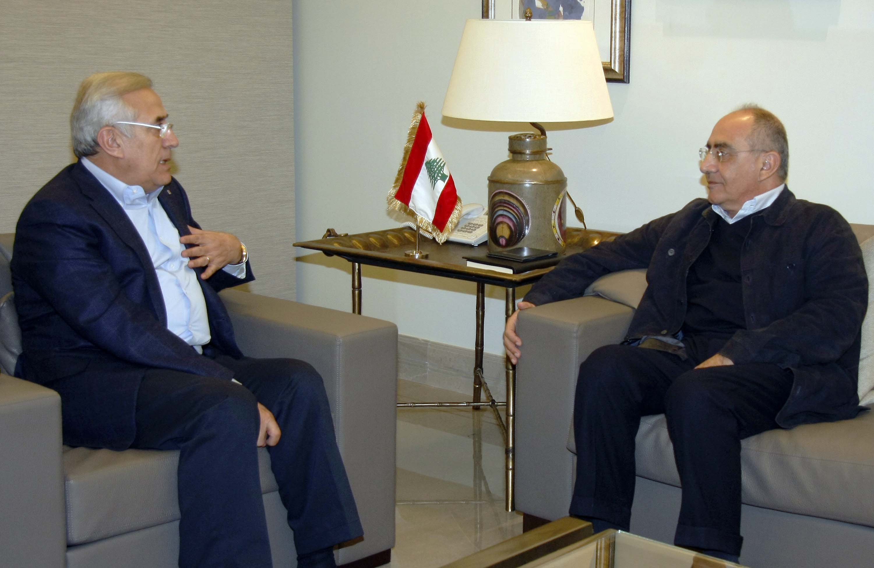 سعيد بعد لقاء سليمان: مذهبة الحياة السياسية خطر على لبنان